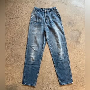 Vintage Brooks Western Wear Pleated Front Jeans